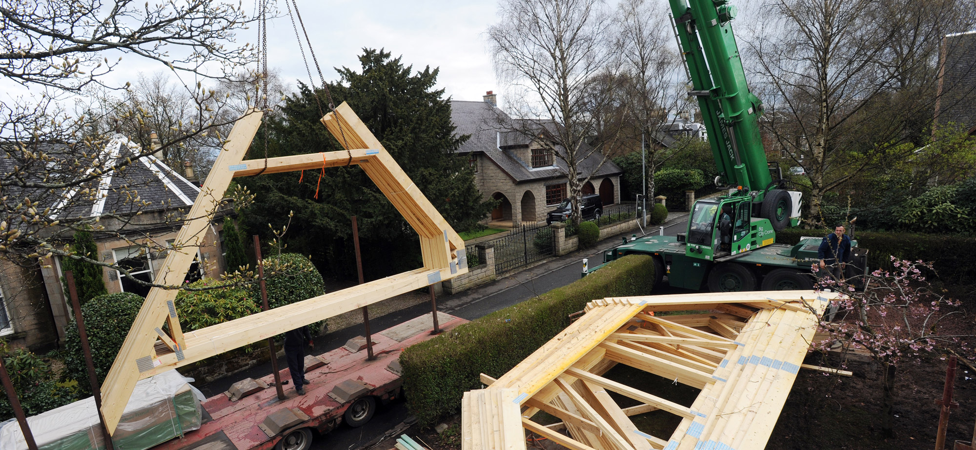 Pringle-crane-trusses